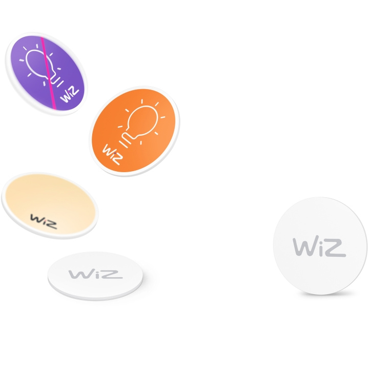 WiZ NFC-tags 4-pack i gruppen SPORT, FRITID & HOBBY / Morsomme produkter / Smarte produkter hos TP E-commerce Nordic AB (C47124)