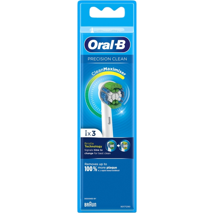 Oral B Precision Clean børstehode 3 stk i gruppen HELSE OG SKJØNNHET / Munnpleie / Elektriske tannbørster tilbehør hos TP E-commerce Nordic AB (C47127)