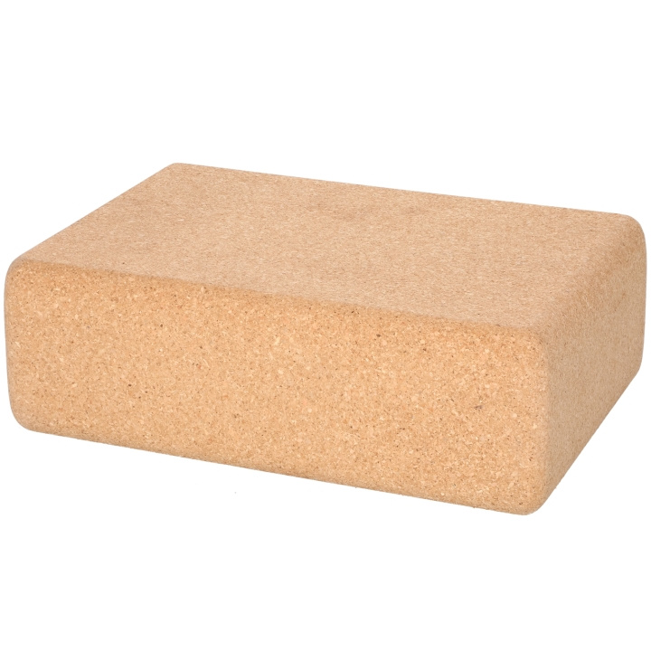 Atom Yoga Block Kork i gruppen SPORT, FRITID & HOBBY / Treningsutstyr / Yogautstyr hos TP E-commerce Nordic AB (C47141)