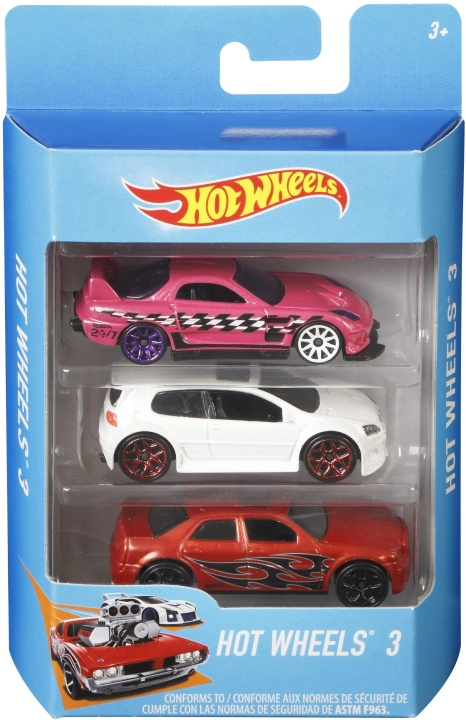 Hot Wheels minibilar, 3 st i gruppen LEKER, BARN OG BABY / Leker / Leksaker hos TP E-commerce Nordic AB (C47177)