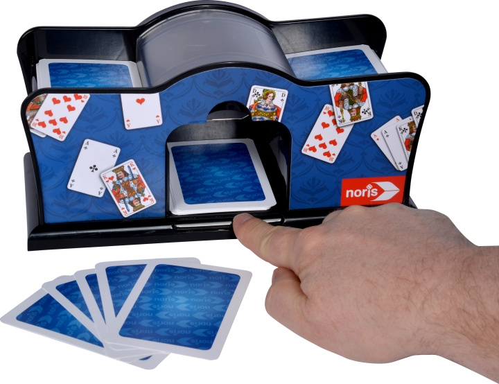 Noris Card Shuffler - elektronisk kortstokker i gruppen SPORT, FRITID & HOBBY / Morsomme produkter / Smarte produkter hos TP E-commerce Nordic AB (C47186)