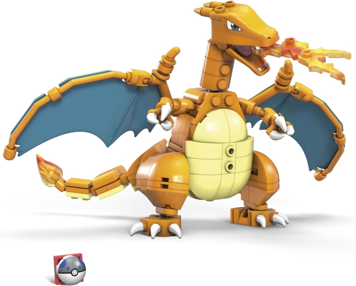 Mega Pokemon Charizard - Byggesett i gruppen LEKER, BARN OG BABY / Leker / Byggeleker / Byggeklosser hos TP E-commerce Nordic AB (C47197)