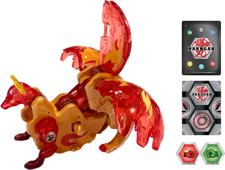 Bakugan Diecat Strength Dragonoid rød figur i gruppen LEKER, BARN OG BABY / Leker / Leksaker hos TP E-commerce Nordic AB (C47205)