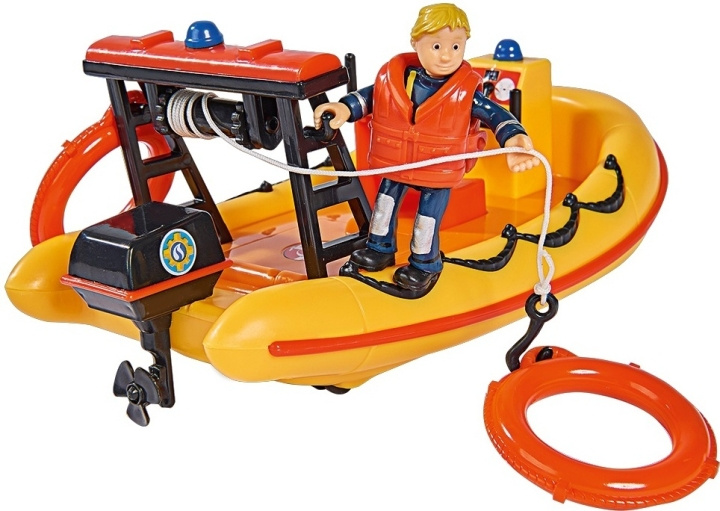 Lekesett med båt og figurer fra Brannmann Sami i gruppen LEKER, BARN OG BABY / Leker / Lekebiler hos TP E-commerce Nordic AB (C47223)