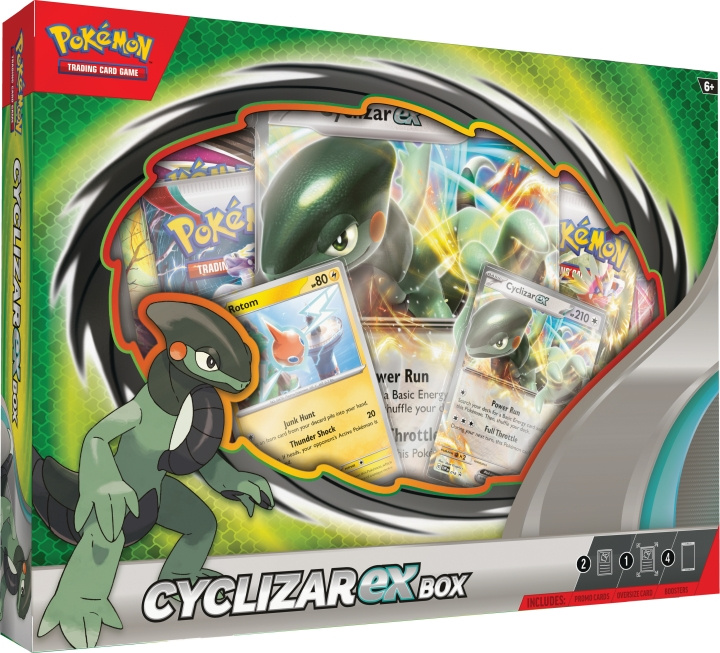 POKEMON Cyclizar ex Box - Trading Cards i gruppen LEKER, BARN OG BABY / Spill / Kortspill hos TP E-commerce Nordic AB (C47245)