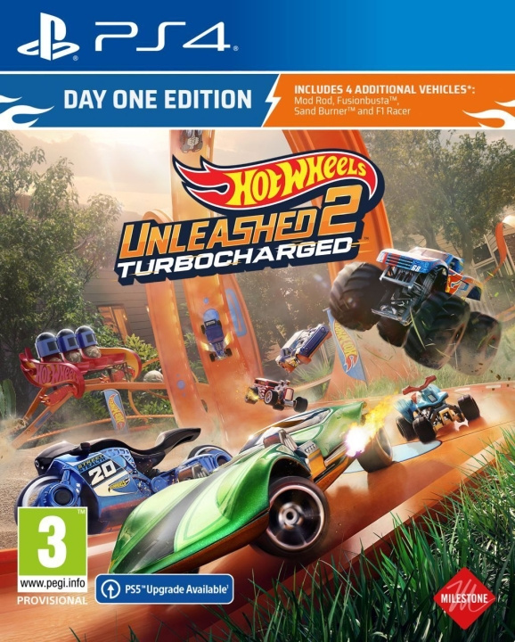 Hot Wheels Unleashed 2: Turbocharged - Day One Edition-spel PS4 i gruppen Elektronikk / TV-spill & tilbehør / Sony PlayStation 4 hos TP E-commerce Nordic AB (C47254)