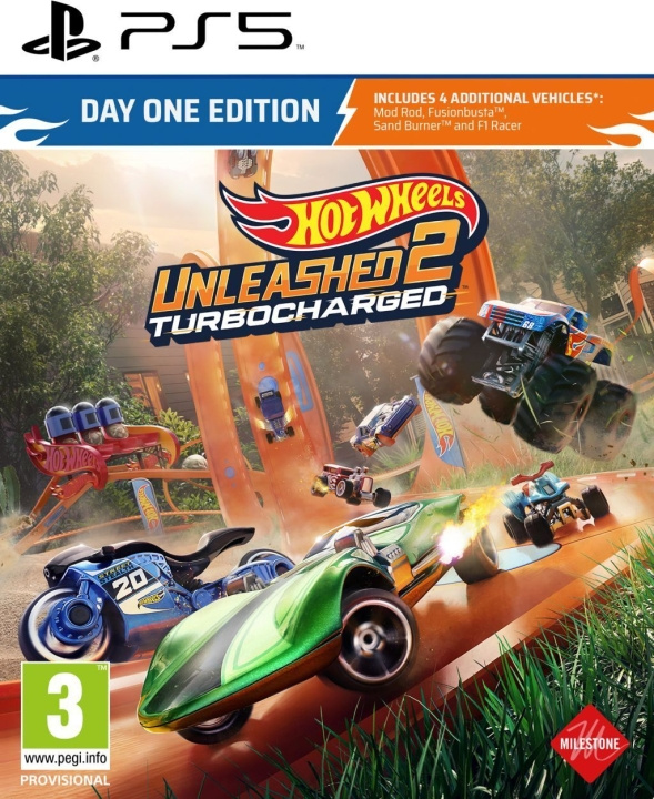 Hot Wheels Unleashed 2: Turbocharged - Day One Edition-spel PS5 i gruppen Elektronikk / TV-spill & tilbehør / Sony PlayStation 5 hos TP E-commerce Nordic AB (C47255)