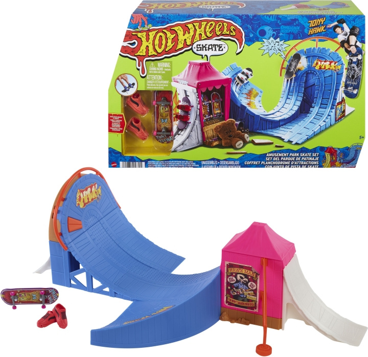 Hot Wheels Skate fornøyelsespark - fingerkokerpark i gruppen LEKER, BARN OG BABY / Leker / Lekesett hos TP E-commerce Nordic AB (C47268)