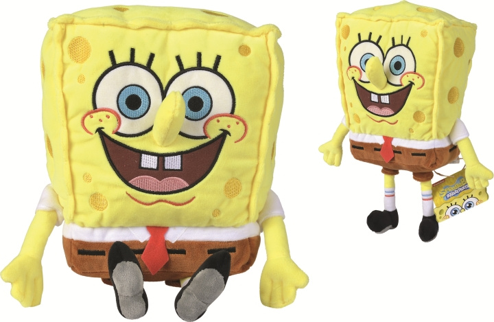 SvampeBob Firkant: SvampeBob - 35 cm i gruppen LEKER, BARN OG BABY / Babyleker (0-3 år) / Kosedyr hos TP E-commerce Nordic AB (C47288)