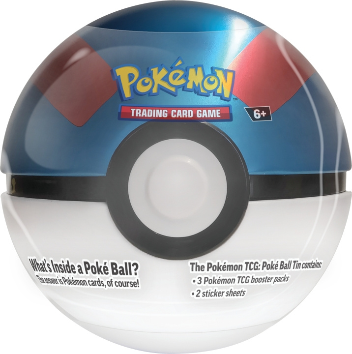 POKEMON Poké Ball Tin 2023 - Samlekort Poké Ball i gruppen LEKER, BARN OG BABY / Leker / Leksaker hos TP E-commerce Nordic AB (C47301)