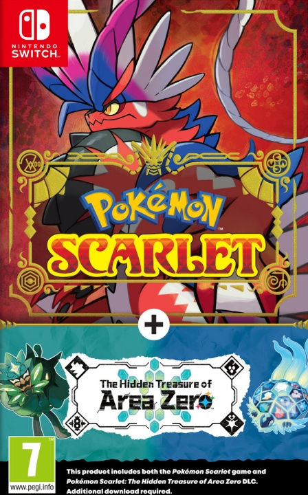Nintendo Pokémon Scarlet + The Hidden Treasure of Area Zero (Switch) i gruppen Elektronikk / TV-spill & tilbehør / Nintendo Switch / Spel hos TP E-commerce Nordic AB (C47306)