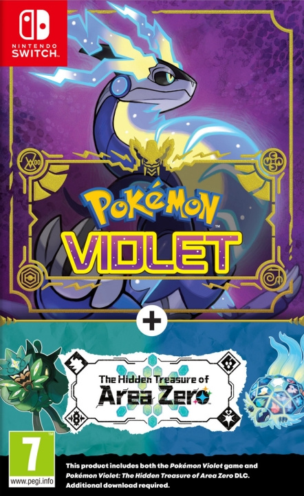 Nintendo Pokémon Violet + The Hidden Treasure of Area Zero (Switch) i gruppen Elektronikk / TV-spill & tilbehør / Nintendo Switch / Spel hos TP E-commerce Nordic AB (C47307)
