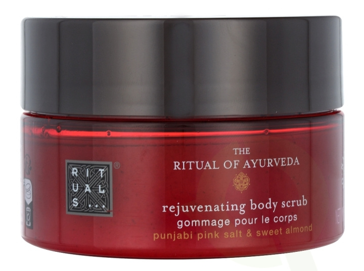 Rituals Ayurveda Rejuvenating Body Scrub 300 gr Punjabi Pink & Sweet Almond i gruppen HELSE OG SKJØNNHET / Hudpleie / Kroppspleie / Body lotion hos TP E-commerce Nordic AB (C47566)