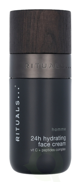 Rituals Homme 24H Hydrating Face Cream 50 ml Vit C + Peptides Complex i gruppen HELSE OG SKJØNNHET / Hudpleie / Ansikt / Ansiktskrem hos TP E-commerce Nordic AB (C47612)