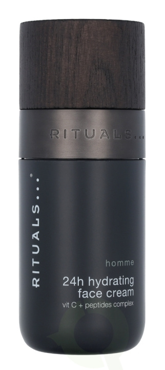 Rituals Homme 24H Hydrating Face Cream 50 ml Vit C + Peptides Complex i gruppen HELSE OG SKJØNNHET / Hudpleie / Ansikt / Dagkrem hos TP E-commerce Nordic AB (C47612)