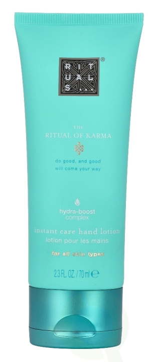 Rituals Karma Instant Care Hand Lotion 70 ml For All Skin Types i gruppen HELSE OG SKJØNNHET / Manikyr/pedikyr / Håndkrem hos TP E-commerce Nordic AB (C47628)