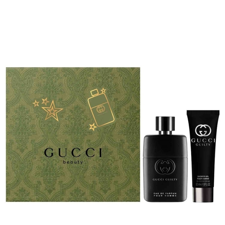 Gucci Giftset Guilty Pour Homme Edp 50ml + Shower Gel 50ml i gruppen HELSE OG SKJØNNHET / Gavesett / Gavesett for ham hos TP E-commerce Nordic AB (C47667)