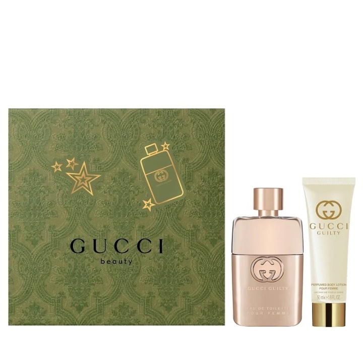 Gucci Giftset Guilty Pour Femme Edt 50ml + Bodylotion 50ml i gruppen HELSE OG SKJØNNHET / Gavesett / Gavesett for henne hos TP E-commerce Nordic AB (C47670)