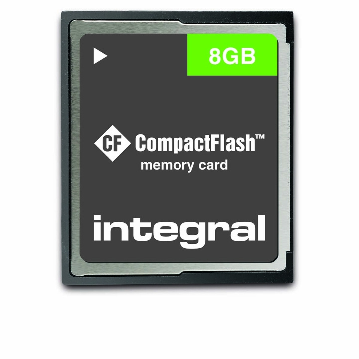 Integral CF (Kompakt Flash) Minnekort 8 GB i gruppen Elektronikk / Lagringsmedia / Minnekort / Compact Flash hos TP E-commerce Nordic AB (C47730)