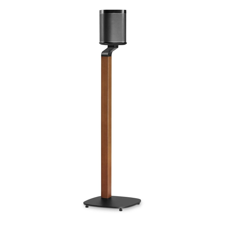 Nedis Speaker Mount | Kompatibel med: Sonos® One SL™ / Sonos® One™ / Sonos® PLAY:1™ | Stativ | 10 kg | Fort | Metall / Tre | Brun / Sort i gruppen Elektronikk / Lyd & Bilde / Høyttalere & tilbehør / Høyttalerstativ hos TP E-commerce Nordic AB (C47775)