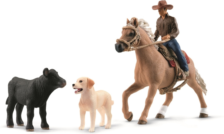 Schleich Farm World 42578 - Eventyrlig westernridning i gruppen LEKER, BARN OG BABY / Leker / Figurer, miniatyrer og tilbehør hos TP E-commerce Nordic AB (C47846)