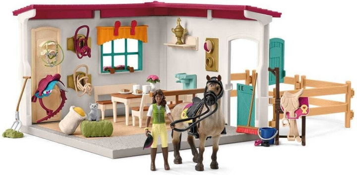 Schleich Horse Club 42591 Forlenger til salkammeret i gruppen LEKER, BARN OG BABY / Leker / Figurer, miniatyrer og tilbehør hos TP E-commerce Nordic AB (C47865)