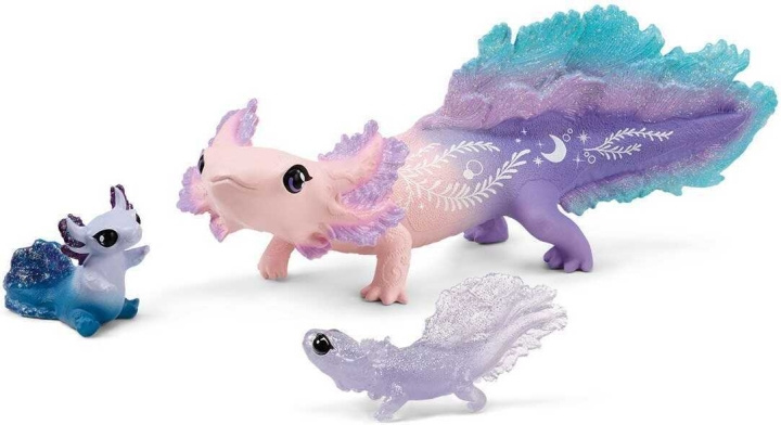 Schleich Bayala 42628 Axolotl explorer-sett i gruppen LEKER, BARN OG BABY / Leker / Figurer, miniatyrer og tilbehør hos TP E-commerce Nordic AB (C47873)