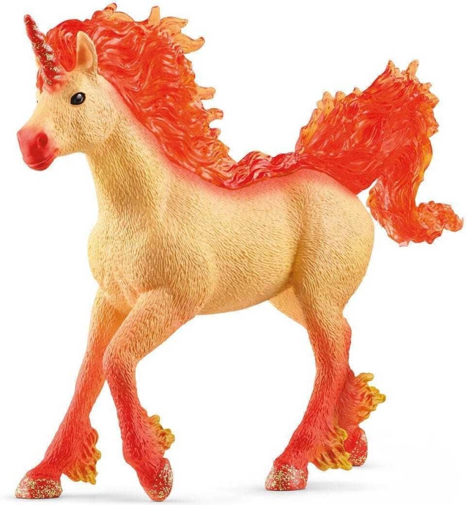 Schleich Bayala 70756 Elementa Eld enhjørninghingst i gruppen LEKER, BARN OG BABY / Leker / Leksaker hos TP E-commerce Nordic AB (C47874)