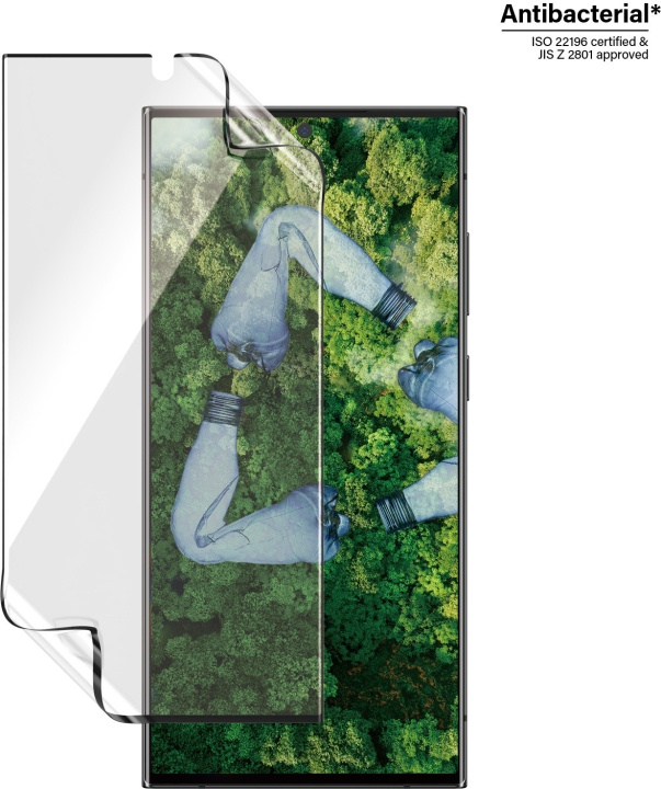 PanzerGlass Matrix beskyttelsesfilm, Easy Aligner, Samsung Galaxy S23 Ultra i gruppen SMARTTELEFON & NETTBRETT / Mobilbeskyttelse / Samsung hos TP E-commerce Nordic AB (C47920)
