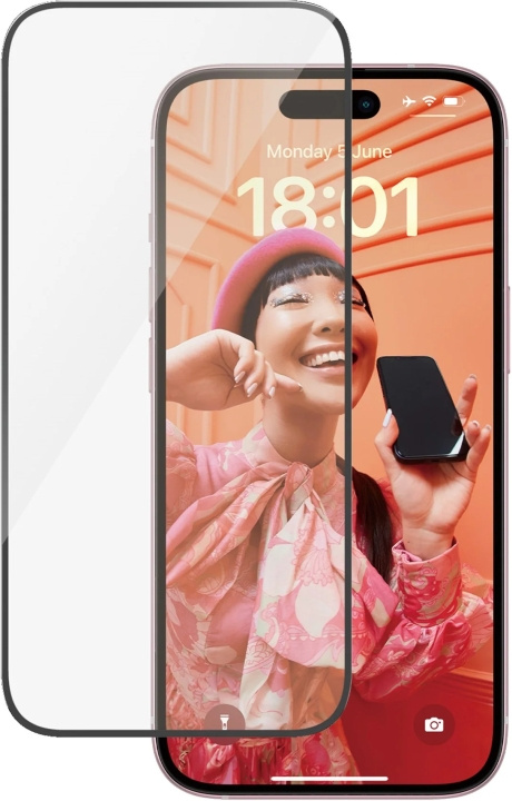 PanzerGlass Ultra-wide Fit med Aligner-beskyttelsesglass, iPhone 15 i gruppen SMARTTELEFON & NETTBRETT / Mobilbeskyttelse / Apple / iPhone 15 hos TP E-commerce Nordic AB (C47964)