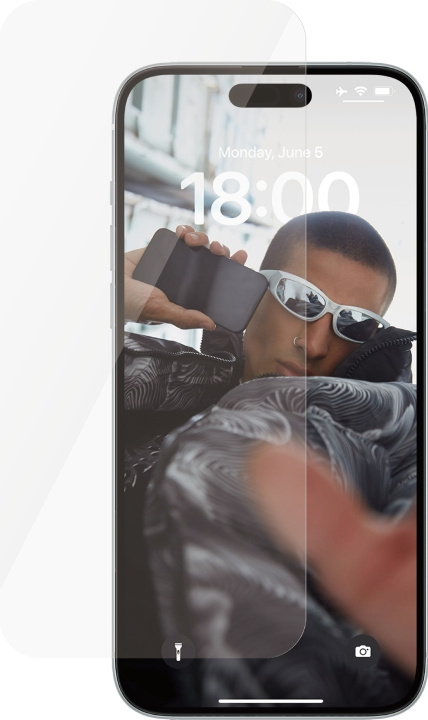 PanzerGlass PanzerGlass SAFE. by Ultra Wide Fit skjermbeskytter, iPhone 15 Plus i gruppen SMARTTELEFON & NETTBRETT / Mobilbeskyttelse / Apple / iPhone 15 hos TP E-commerce Nordic AB (C47970)