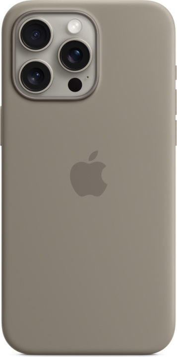 Apple iPhone 15 Pro Max silikonetui med MagSafe, brun i gruppen SMARTTELEFON & NETTBRETT / Mobilbeskyttelse / Apple / iPhone 15 hos TP E-commerce Nordic AB (C47977)