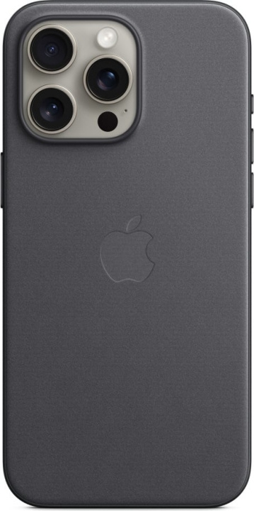 Apple iPhone 15 Pro Max FineWoven-etui med MagSafe, svart i gruppen SMARTTELEFON & NETTBRETT / Mobilbeskyttelse / Apple / iPhone 15 hos TP E-commerce Nordic AB (C47989)