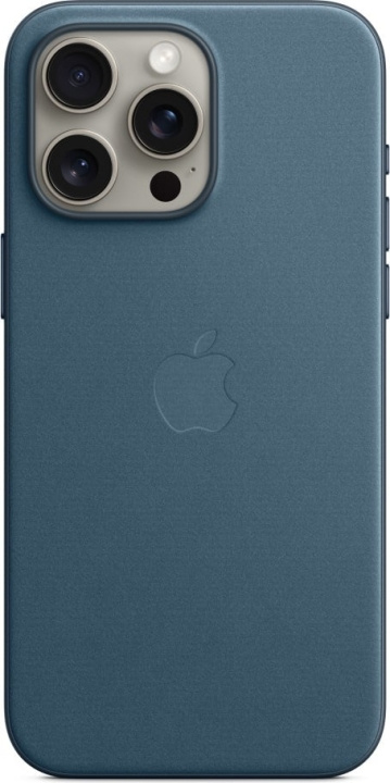 Apple iPhone 15 Pro Max FineWoven-fodral med MagSafe, Pacific Blue i gruppen SMARTTELEFON & NETTBRETT / Mobilbeskyttelse / Apple / iPhone 15 hos TP E-commerce Nordic AB (C47990)
