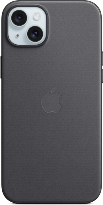 Apple iPhone 15 Plus FineWoven fodral med MagSafe, svart i gruppen SMARTTELEFON & NETTBRETT / Mobilbeskyttelse / Apple / iPhone 15 hos TP E-commerce Nordic AB (C48017)
