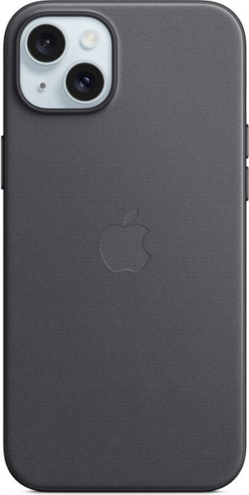 Apple iPhone 15 Plus FineWoven-etui med MagSafe, svart i gruppen SMARTTELEFON & NETTBRETT / Mobilbeskyttelse / Apple / iPhone 15 hos TP E-commerce Nordic AB (C48017)