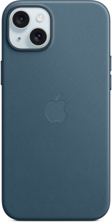 Apple iPhone 15 Plus FineWoven-etui med MagSafe, Pacific Blue i gruppen SMARTTELEFON & NETTBRETT / Mobilbeskyttelse / Apple / iPhone 15 hos TP E-commerce Nordic AB (C48018)