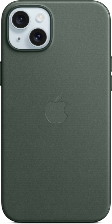 Apple iPhone 15 Plus FineWoven fodral med MagSafe, Grön i gruppen SMARTTELEFON & NETTBRETT / Mobilbeskyttelse / Apple / iPhone 15 hos TP E-commerce Nordic AB (C48019)