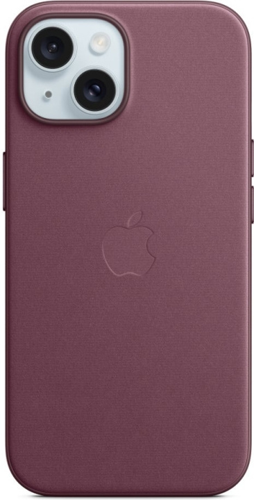 Apple iPhone 15 FineWoven fodral med MagSafe,Röd i gruppen SMARTTELEFON & NETTBRETT / Mobilbeskyttelse / Apple / iPhone 15 hos TP E-commerce Nordic AB (C48026)
