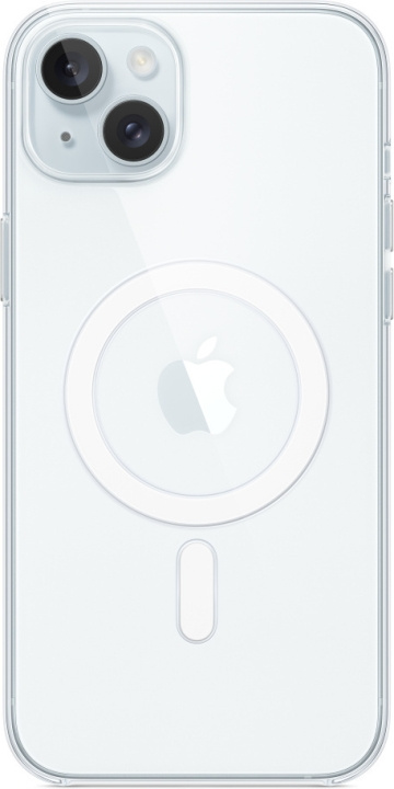 Apple iPhone 15 Plus genomskinligt fodral med MagSafe, transparent i gruppen SMARTTELEFON & NETTBRETT / Mobilbeskyttelse / Apple / iPhone 15 hos TP E-commerce Nordic AB (C48027)