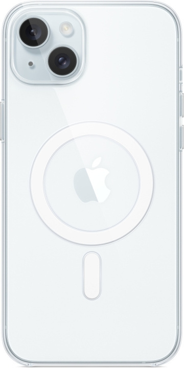 Apple iPhone 15 Plus gjennomsiktig etui med MagSafe, gjennomsiktig i gruppen SMARTTELEFON & NETTBRETT / Mobilbeskyttelse / Apple / iPhone 15 hos TP E-commerce Nordic AB (C48027)