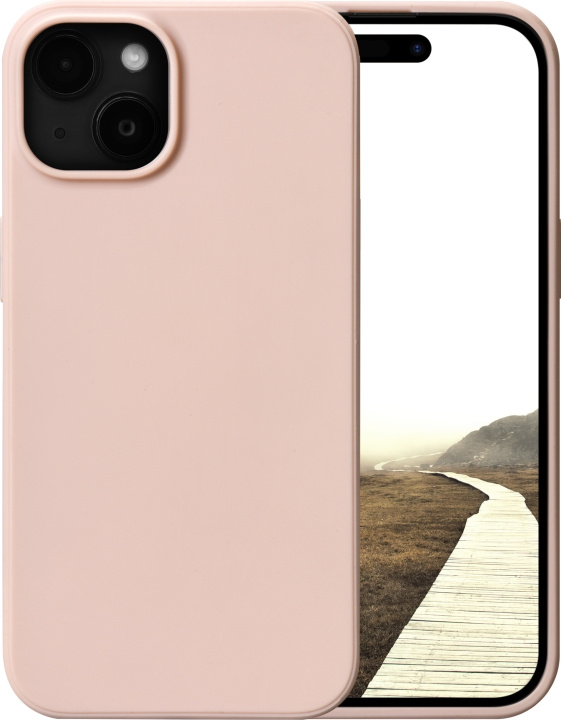 Dbramante1928 Greenland - beskyttelsesetui, iPhone 15, rosa. i gruppen SMARTTELEFON & NETTBRETT / Mobilbeskyttelse / Apple / iPhone 15 hos TP E-commerce Nordic AB (C48076)