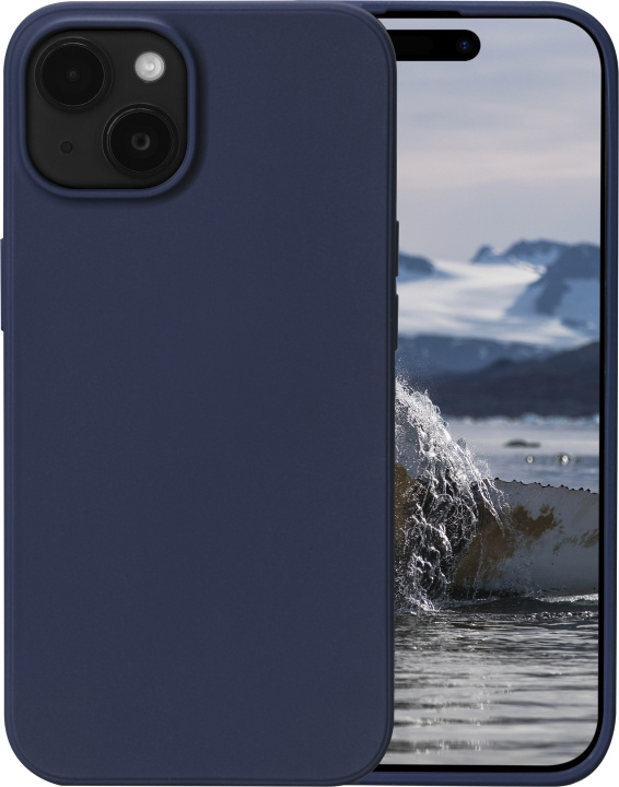 Dbramante1928 Greenland -skyddande skal, iPhone 15 Plus, blått. i gruppen SMARTTELEFON & NETTBRETT / Mobilbeskyttelse / Apple / iPhone 15 hos TP E-commerce Nordic AB (C48078)