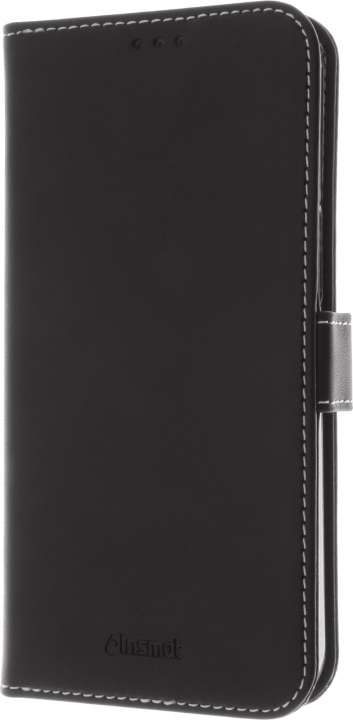 Insmat Eksklusivt Flip Case lommebokveske, iPhone 15 Pro Max, svart i gruppen SMARTTELEFON & NETTBRETT / Mobilbeskyttelse / Apple / iPhone 15 hos TP E-commerce Nordic AB (C48123)