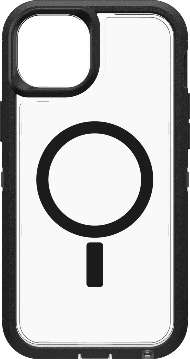 Otterbox Defender XT -suojakuori, iPhone 15 Plus / 14 Plus musta / kirkas i gruppen SMARTTELEFON & NETTBRETT / Mobilbeskyttelse / Apple / iPhone 15 hos TP E-commerce Nordic AB (C48141)