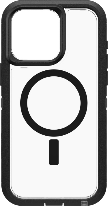Otterbox Defender XT beskyttelsesveske, iPhone 15 Pro Max, svart / gjennomsiktig. i gruppen SMARTTELEFON & NETTBRETT / Mobilbeskyttelse / Apple / iPhone 15 hos TP E-commerce Nordic AB (C48143)