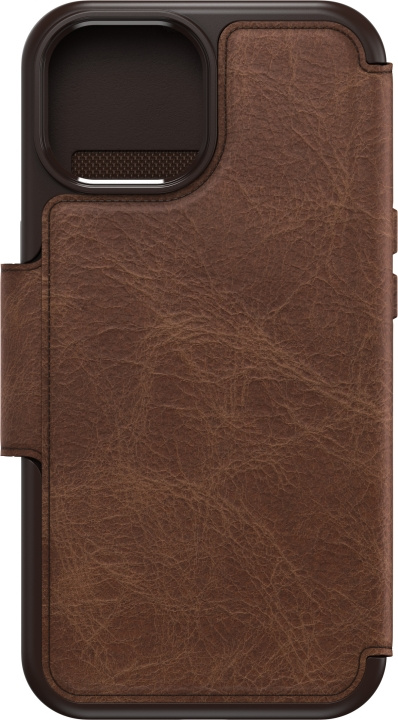  Otterbox Strada MagSafe -plånboksfodral, iPhone 15, brun i gruppen SMARTTELEFON & NETTBRETT / Mobilbeskyttelse / Apple / iPhone 15 hos TP E-commerce Nordic AB (C48144)