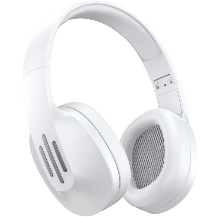Celly Flowbeat trådløse hodetelefoner med over-ear, hvite i gruppen Elektronikk / Lyd & Bilde / Hodetelefoner & Tilbehør / Hodetelefoner hos TP E-commerce Nordic AB (C48211)