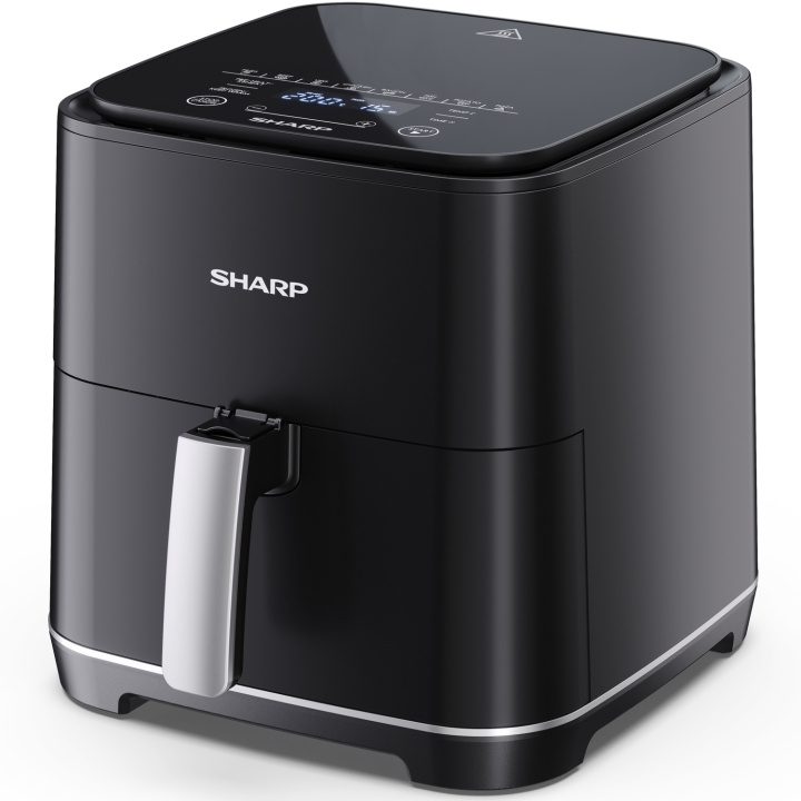 Sharp Airfryer 5,5L 1650W - GS552AEB i gruppen HJEM, HUS OG HAGE / Husholdningsapparater / Airfryers og frityrkokere hos TP E-commerce Nordic AB (C48218)