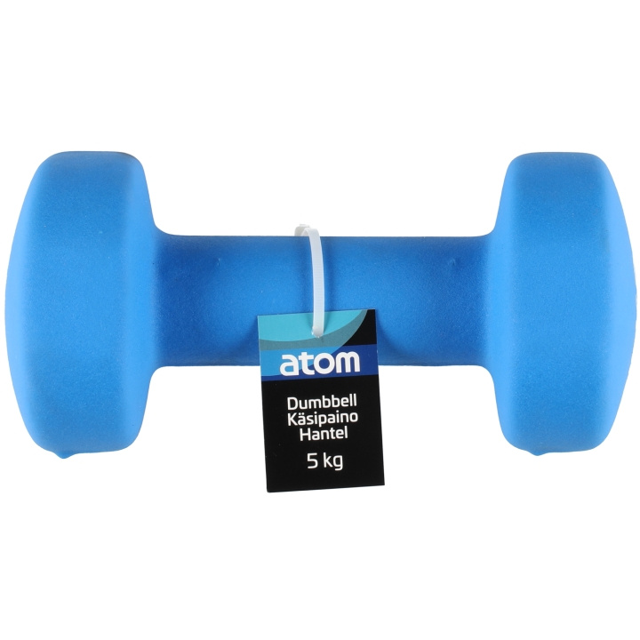 Atom Hantel Neopren 5 kg i gruppen SPORT, FRITID & HOBBY / Treningsutstyr / Treningstilbehør hos TP E-commerce Nordic AB (C48223)